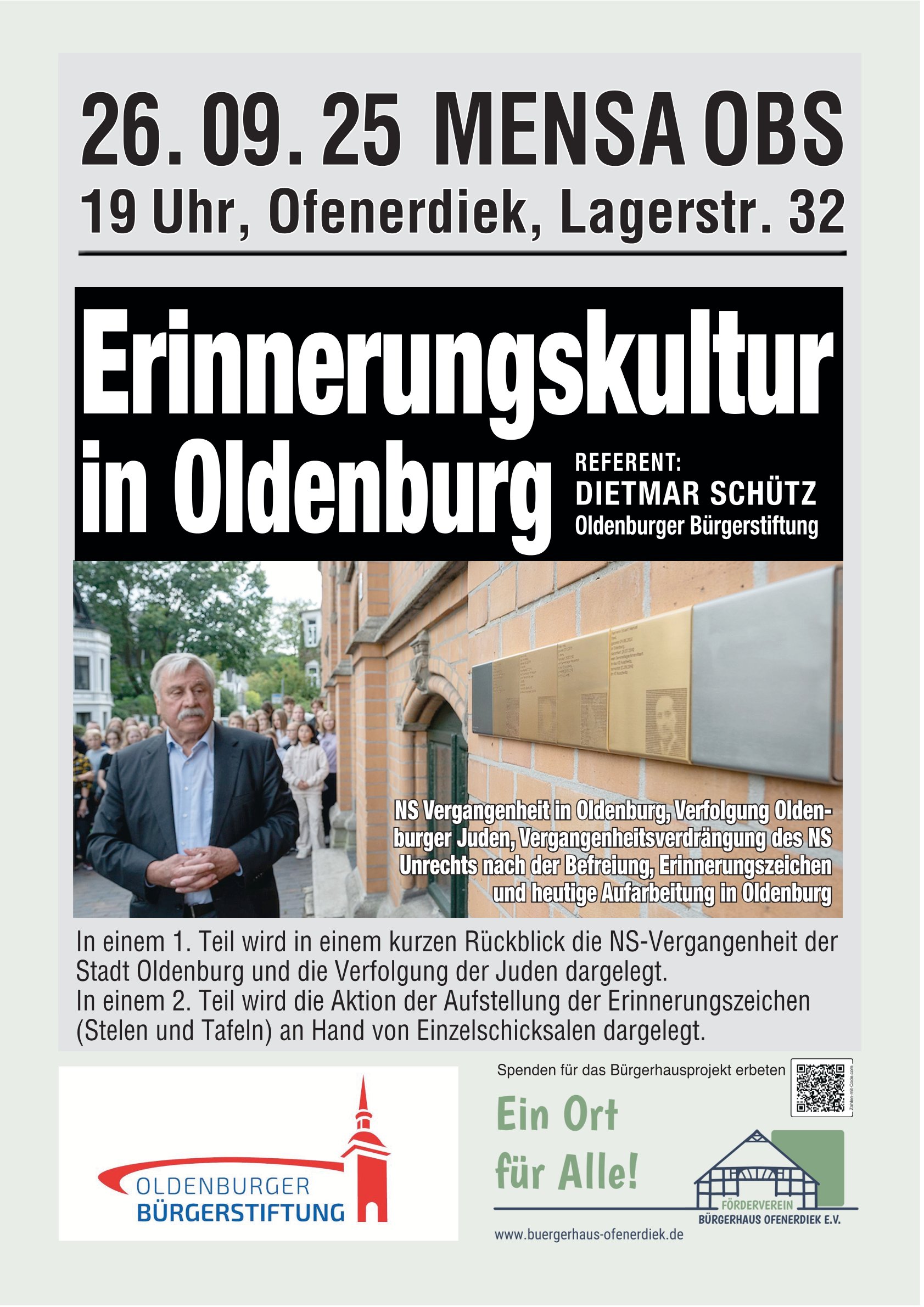 Schütz Veranstaltung