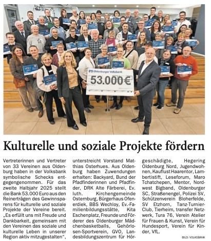 NWZ Reinerträge Oldenburg ()