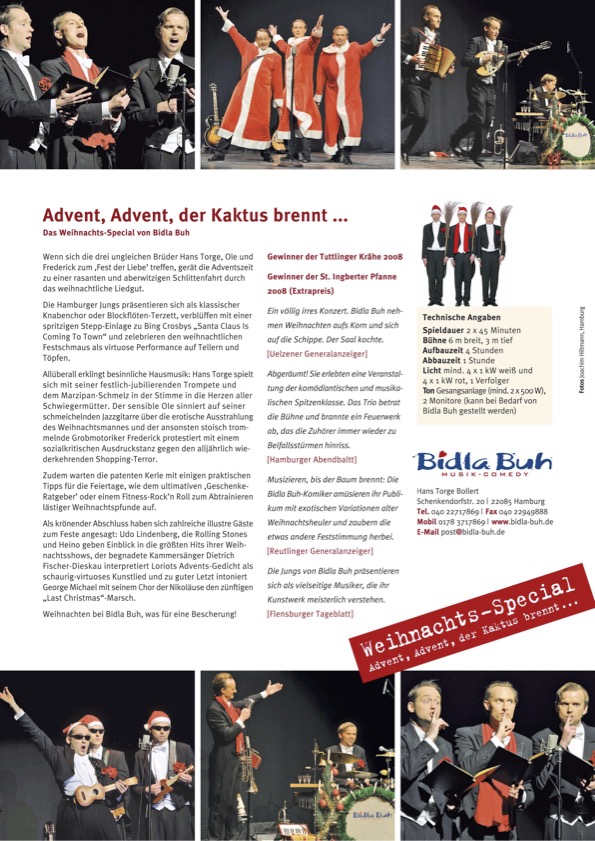 S Bidla Buh Pro Xmas Bidla Buh Pressetext Advent Advent