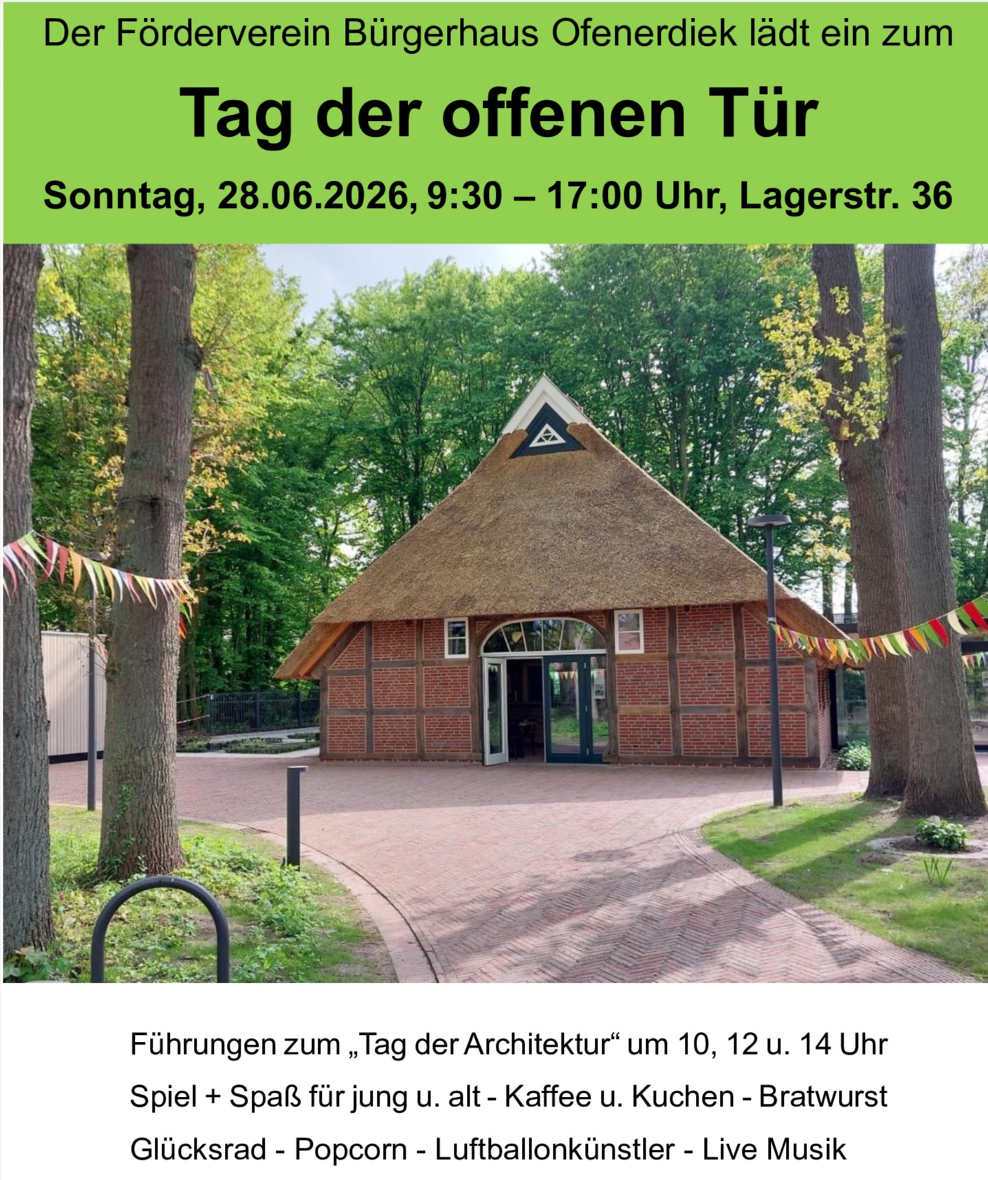 Tag der offenen Tür im Bürgerhaus Ofenerdiek ausschnitt