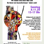 Plakat Interess Kreativmarkt red Gr